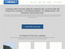 Tablet Screenshot of lunada.org